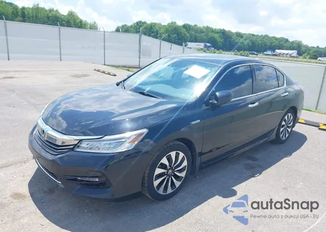 2017 Honda Accord Hybrid Touring из США, поврежденный, VIN JHMCR6F74HC019590